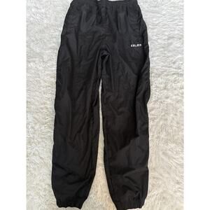 Kelme men's sz. L black activewear "parachute" style pants. Great pair, comf